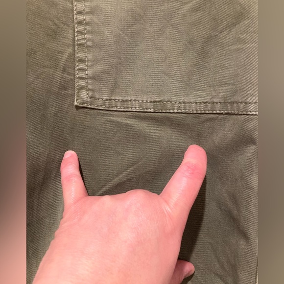 Nili Lotan Cropped Military Pant, Camo, Size 0 - Picture 5 of 14